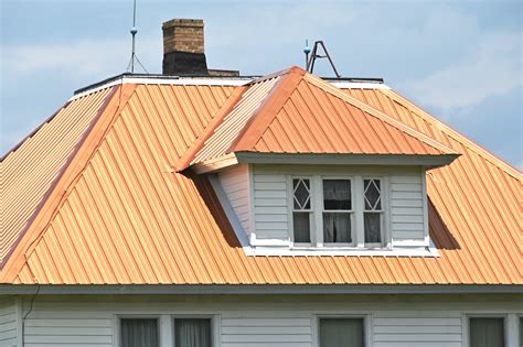 copper metal roof white house|white house with galvalume roof.